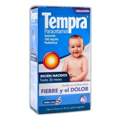 Tempra ped sabor uva sol got c/30 ml solucion gotas