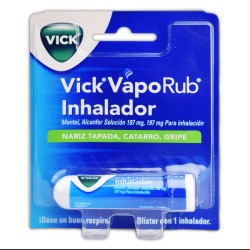 Vick vaporub sol. c/inhalador 1 pza.