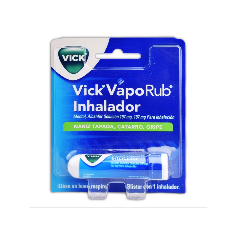 Vick vaporub sol. c/inhalador 1 pza.