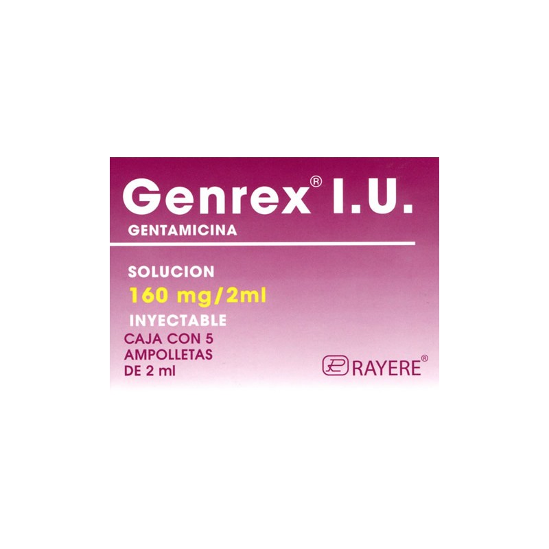 Genrex  i.u. c/5 amp. 160 mg.