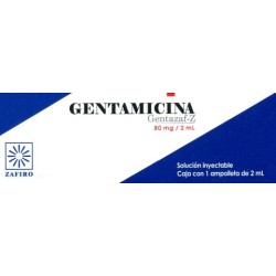 Gentazaf-z c/1 amp. 80 mg.