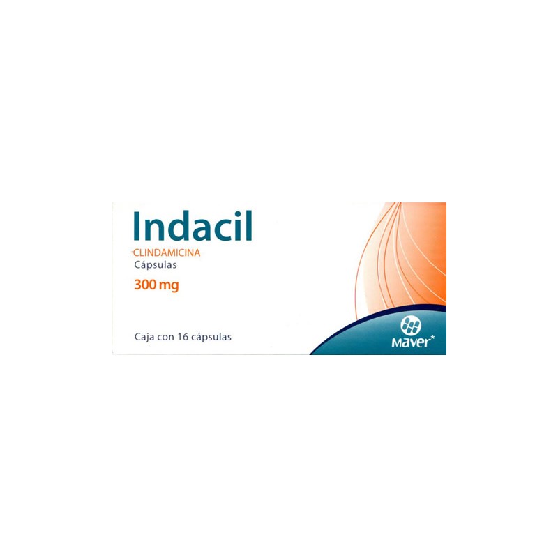 Indacil c/16 caps. 300 mg.