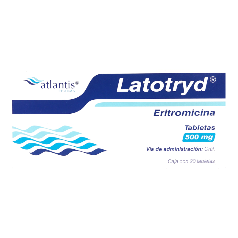 Latotryd tabletas 500 mg. c/20