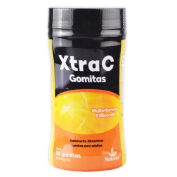Xtra c c/50 gomitas masticables 4.5 g.