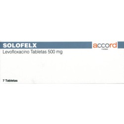 Solofelx c/7 tabs. 500 mg.