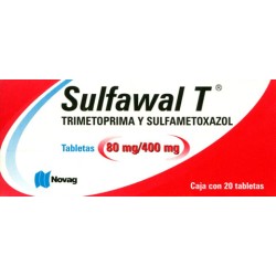Sulfawal t c/20 tabs. 80/400 mg.