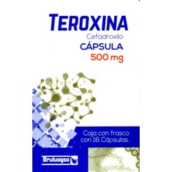 Teroxina c/16 caps.  500 mg