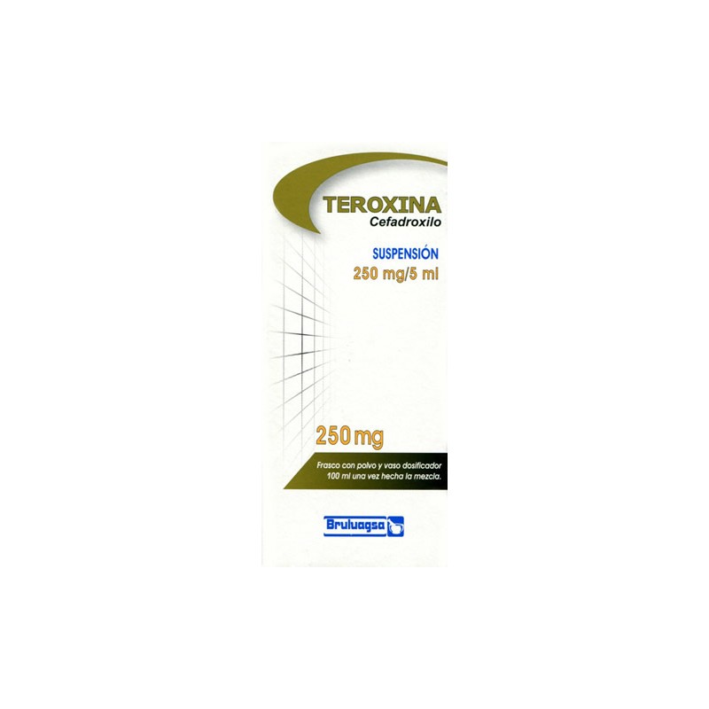 Teroxina susp.  250 mg. 100 ml.