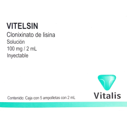 Vitelsin sol. iny. c/5 amp. 2 ml. 100 mg.