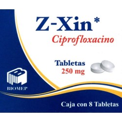 Z-xin c/8 tabs 250 mg.