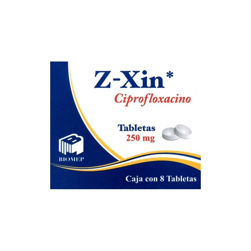 Z-xin c/8 tabs 250 mg.