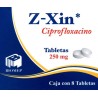 Z-xin c/8 tabs 250 mg.