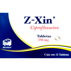 Z-xin tabletas 250 mg. c/12