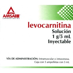 Levocarnitina sol. iny. c/5 amp. 1 gr.