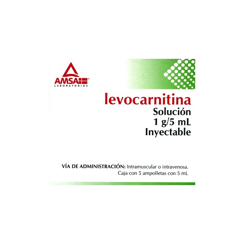 Levocarnitina sol. iny. c/5 amp. 1 gr.