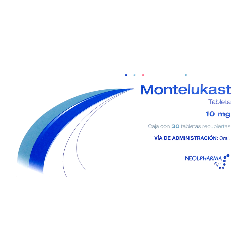 Montelukast (alpharma) c/30 tabs. 10 mg.