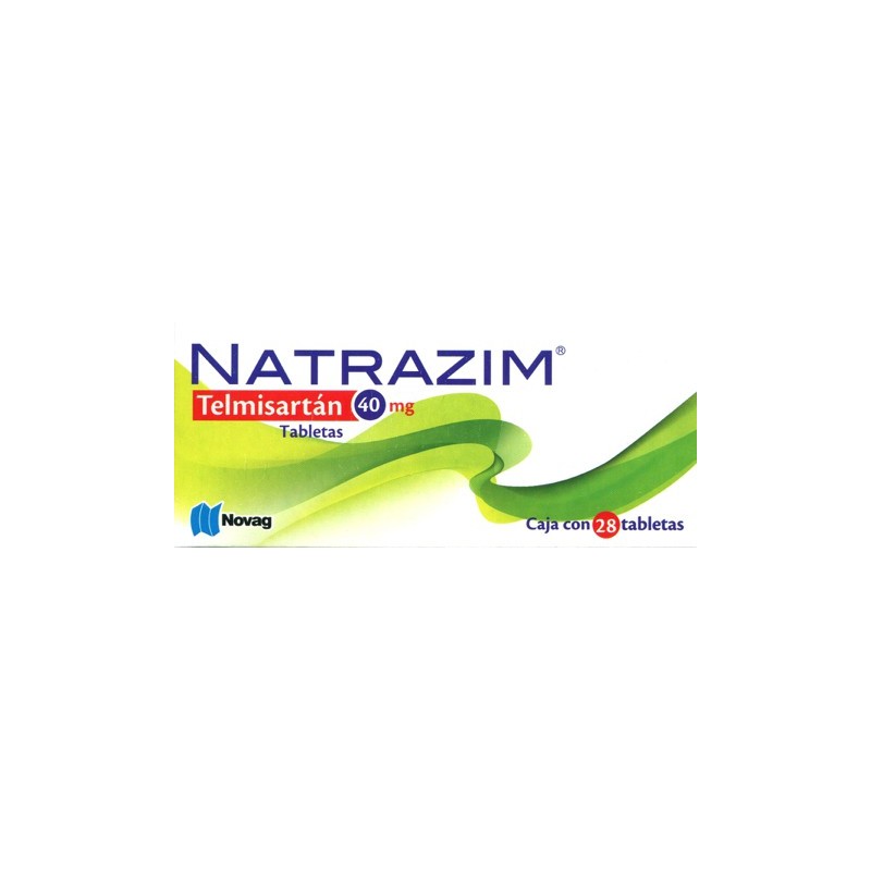 Natrazim c/28 tabs. 40 mg.
