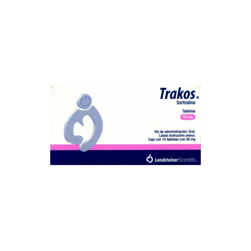 Trakos c/14 tabs. 50 mg.