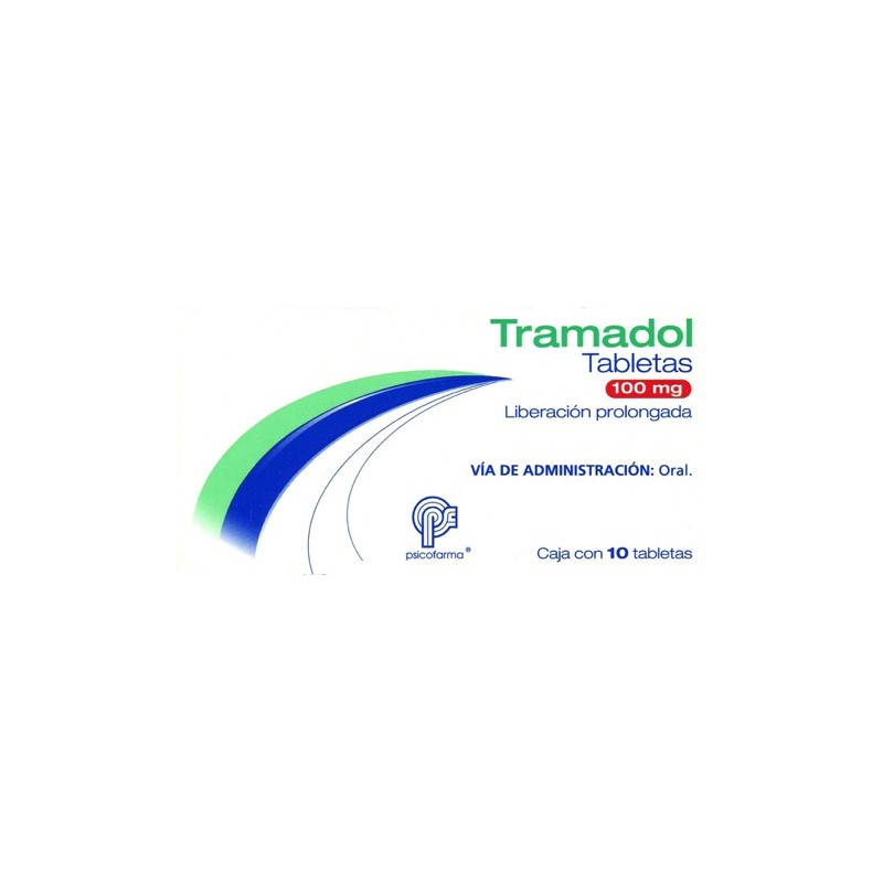 Tramadol c/10 tabs. 100 mg.