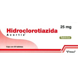 Acortiz c/20 tabs. 25 mg.
