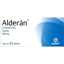 Alderan c/15 tabs. 100 mg.