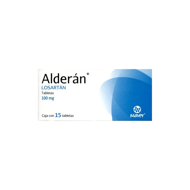 Alderan c/15 tabs. 100 mg.