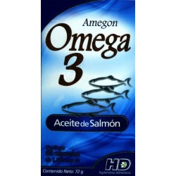 Amegon omega 3 c/60 caps. de gel
