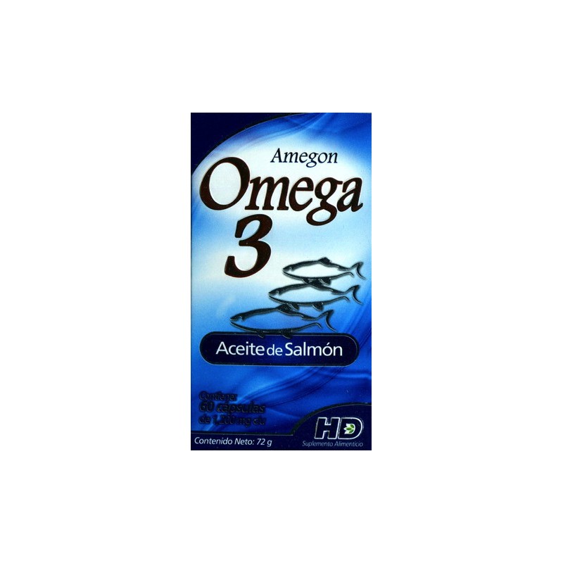 Amegon omega 3 c/60 caps. de gel