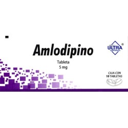 Amlodipino c/10 tabs. 5 mg.