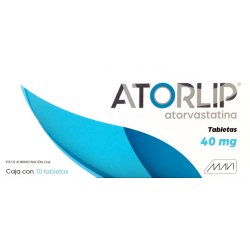 Atorlip c/10 tabs. 40mg.