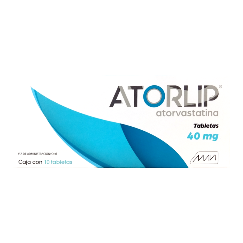 Atorlip c/10 tabs. 40mg.