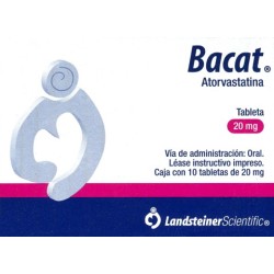 Bacat c/10 tabs. 20 mg