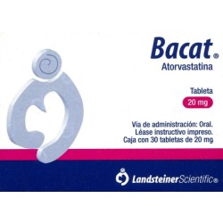 Bacat c/30 tabs. 20 mg.