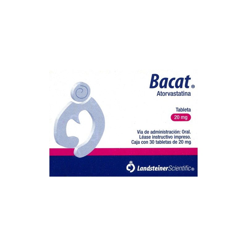 Bacat c/30 tabs. 20 mg.