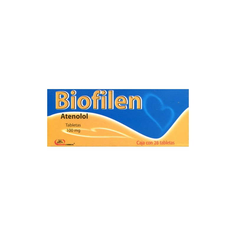 Biofilen c/28 tabs. 100 mg.