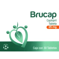 Brucap  c/30 tabs. 25 mg.