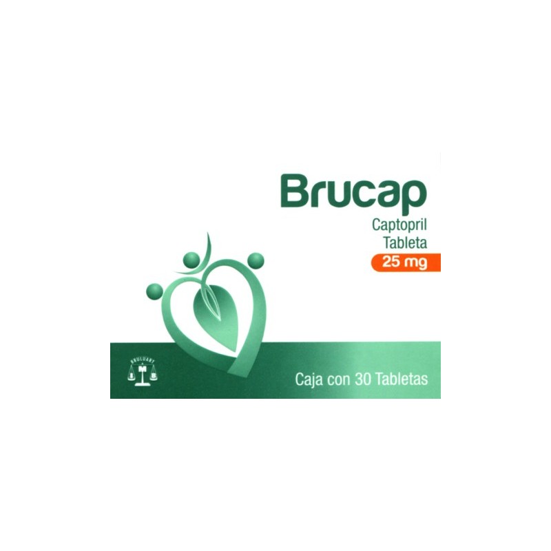 Brucap  c/30 tabs. 25 mg.