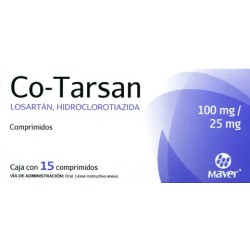 Co-tarsan c/15 comp. 100mg/25mg