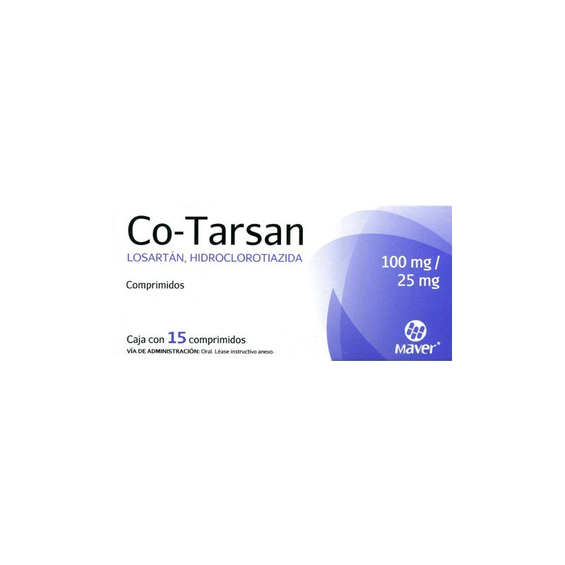 Co-tarsan c/15 comp. 100mg/25mg