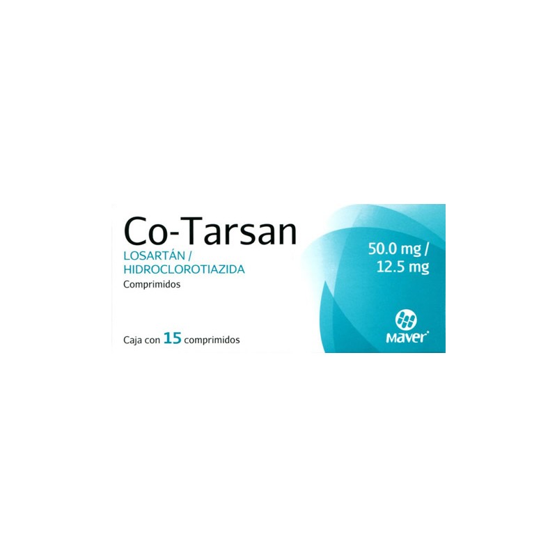 Co-tarsan c/15 comp. 50mg/12.5mg
