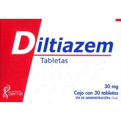 Diltiazem c/30 tabs. 30 mg.