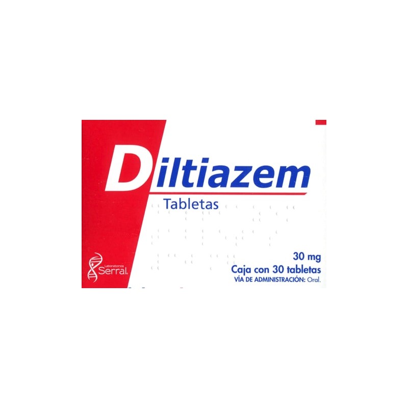 Diltiazem c/30 tabs. 30 mg.