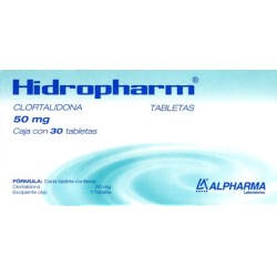 Hidropharm c/30 tabs. 50 mg.