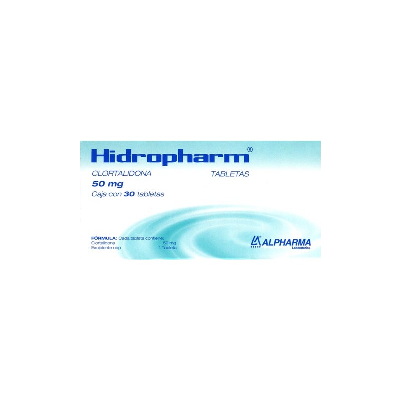 Hidropharm c/30 tabs. 50 mg.