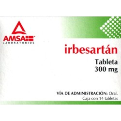 Irbesartan c/14 tabs. 300 mg.