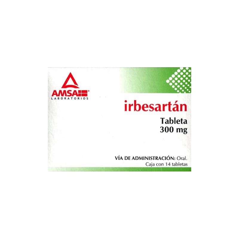 Irbesartan c/14 tabs. 300 mg.