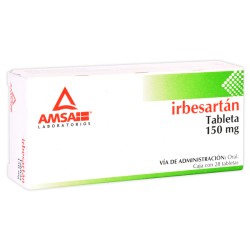 Irbesartan c/28 tabs. 150 mg.