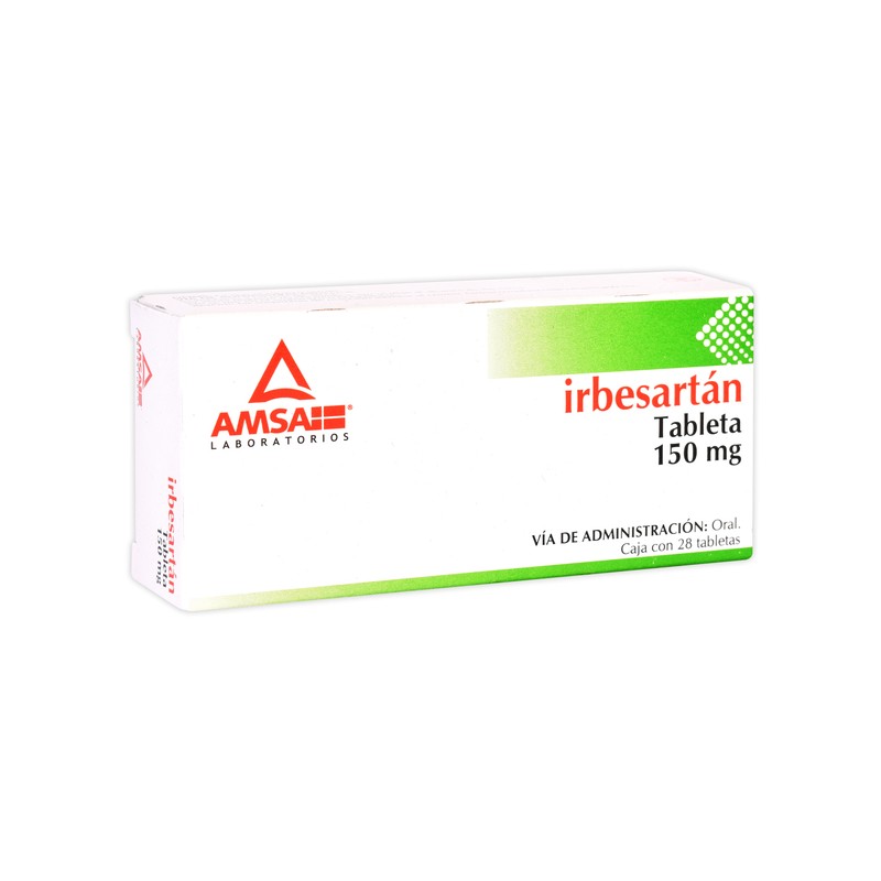 Irbesartan c/28 tabs. 150 mg.