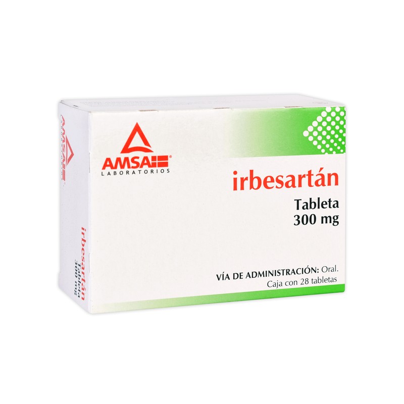 Irbesartan c/28 tabs. 300 mg.