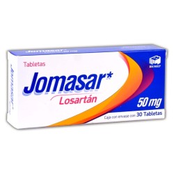 Jomasar tabletas 50mg caja con 30